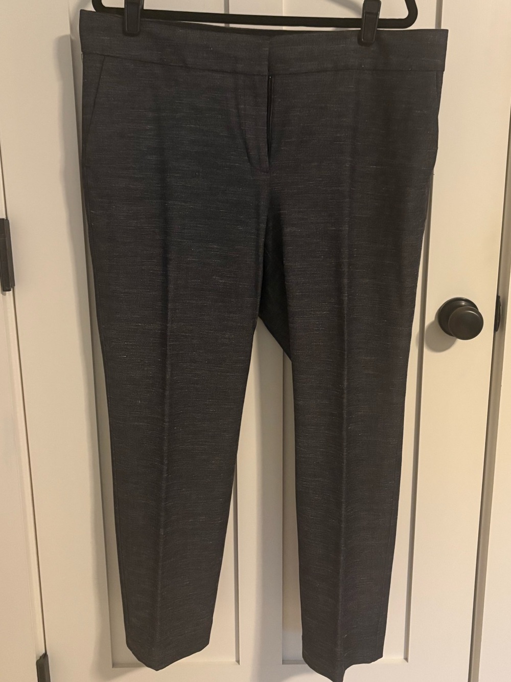 LOFT Dark Gray Ankle Pants